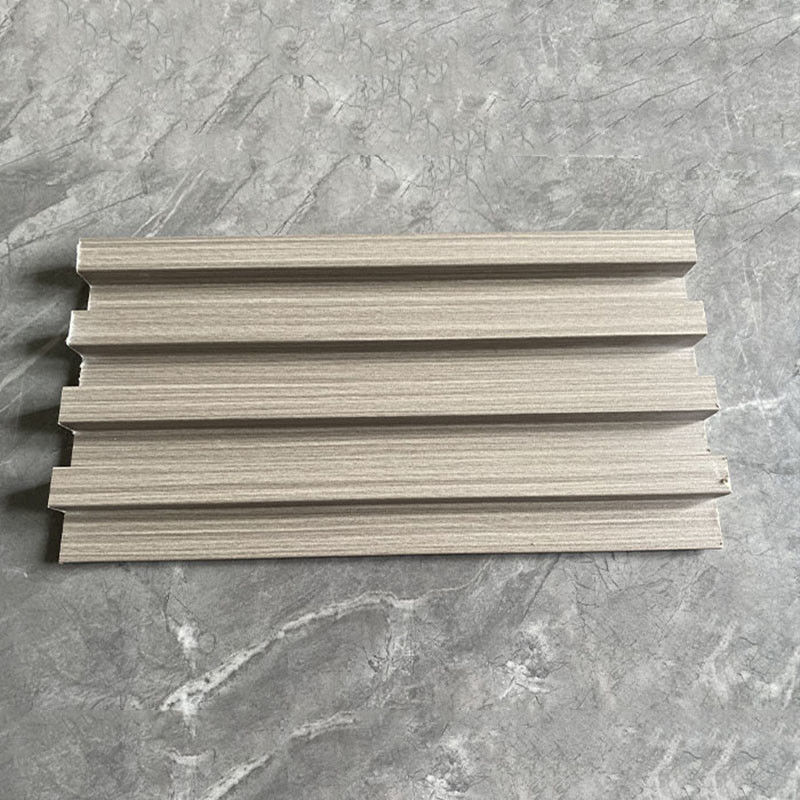 Graver extérieur du panneau de mur de revêtement à lamelles de la décoration WPC de mur 3D