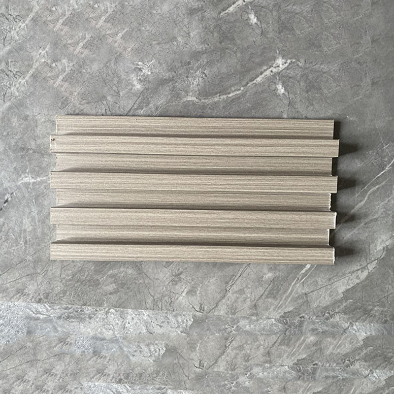 Graver extérieur du panneau de mur de revêtement à lamelles de la décoration WPC de mur 3D