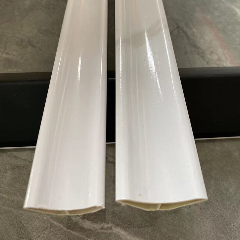Les lignes décoratives de villa stratifient parqueter le conseil de bordage de PVC 500g/M